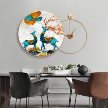 Crystal Luxury Wall Art Wall Clock Modern Luxury Wall Table thumbnail-5