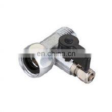 T piece Lead-free Brass Female Ball Valve For Aluminium Plastic Pipe 3 Way Brass valves