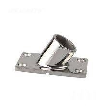 ISURE MARINE 316 Stainless Steel 1inch 60 Degree Boat Hand Rail Fitting Rectangular Stanchion Base thumbnail-3