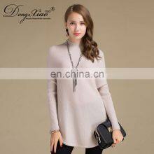 Customized Inner Mongolian 100% Pure Cashmere Latest Fashion Jumpers Women Winter Pullover Sweater For Woman thumbnail-1