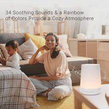 Timer App Remote Control Sound Machine With Night Light White Noise Toddler Sleep Trainer With 34 Soothing Sounds for Baby thumbnail-4