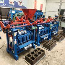Small Mobile Auto Brick Making Machine Concrete Brick Laying Machine Cement Block Make Machine Brick Moulding Machine thumbnail-6