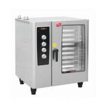 304 Stainless Steel Mechanical Electric Combi Oven With PLC Control thumbnail-3
