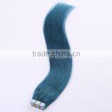 Caucasian Euronext uk Tape Hair Extensions Dark Blue Supplier's Choice thumbnail-4