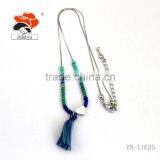 Women Necklace Factory Price New Design India Style Heart Tassel For Party Jewelry thumbnail-1