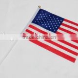 wholesale printed hand flag in the United States of America USA design