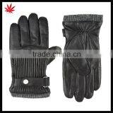 2016 Hot Selling Mens Genuine Leather Gloves With Knitted Cuff thumbnail-3