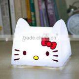 LED Creative Cartoon Animal Night Light Rechargeable Energy-saving Lamp Pat / Press Night Light thumbnail-3