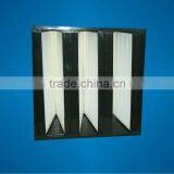 H13 V-shape HEPA filter for air handing unit