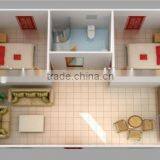 High Qaulity Fast Assembled Strong Structure Prefabricated A-frame House Kit thumbnail-2