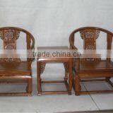 Antique Chinese Qing style Elm Armchair