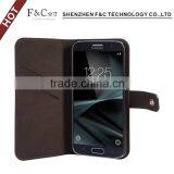 Waterproof Case for Samsung Galaxy S7 S7 Edge Leather Wallet Phone Case thumbnail-6