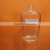 100ml S-L12-30 Customized made empty clear glass oil lotion bottle