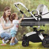 2016 Luxury Leather Baby Stroller, Hot Selling Baby Stroller 3 in 1 With EN Certificate Quality Choice Most Popular thumbnail-3