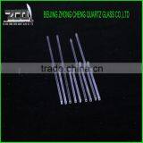 Clear Square Capillary Quartz Glass Rod Fused Silica Bar For Sale