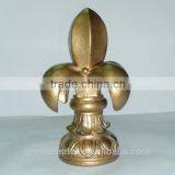 High Quality Designer Large Resin Drapery Rod Finials For 2.5" (63mm) Wooden Curtain Rods thumbnail-4