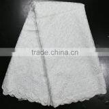 2015 New Fashion Organza Lace Heavy Double African Organza Lace for Wedding Dress thumbnail-5