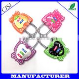2015 New design cute colorful butterfly shape combination lock for gift