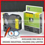 Compatible DYMO D1 Label Tape Black on Yellow 12mm 45018