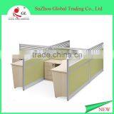 Melamine Board Modern Aluminum Partition Office Cubicle Workstation thumbnail-4