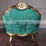 Luxurious Classic Furniture Sofa With Gold Leaf Gilding thumbnail-3