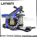 The Fashion Style Professional Handmake Tattoo Machine Blue thumbnail-1