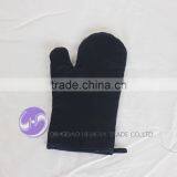 Cotton Black Kitchen Oven Mitt thumbnail-2