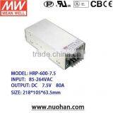 Mean Well UL CE CB TUV EMC HRP-600-7.5 600w 7.5V Power Supply 600W
