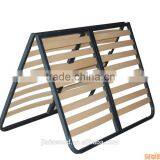 Steel Bed With Wooden Slats in Silver Color thumbnail-5