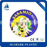 2016 Hot Sale Custom Logo Engraved Drink Coasters Silicone Rubber