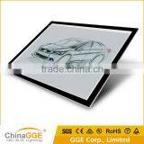 CE RoHs FCC Certificated 17 Inch by 24 Inch A2 Size Acrylic Panel Dimmable Tracing Light Pad Light Box