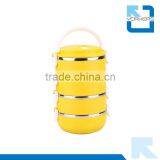 Round Insulated Stainless Steel Lunch Box & Bento Box thumbnail-2