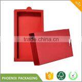 Red Paperboard Gift Packaging Box