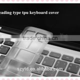 gas leading type transparent laptop skin protector