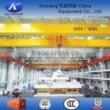 100ton Double Beam Hanger Overhead Crane With Industry Trolleys