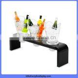 The Newest Crazy Selling Acrylic Plastic Wine Display Rack thumbnail-3