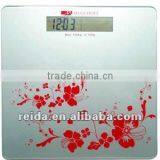 Electronic Body Scale With Clock thumbnail-1