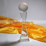 cristal golf trophy