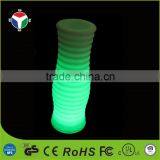 LED Color Changing Decoration Waterproof Plastic Round Flower Pot thumbnail-1