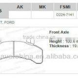 Brake Pads Manufacturer in China