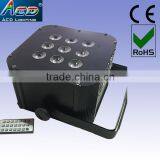 9*18w 6in1 RGBWA + UV High Power Led Remote Control Battery Powered Wireless Stage Uplighting for Wedding