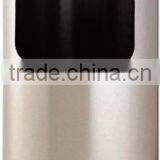 Stainless Steel Round Waste Bin C/w Ashtray thumbnail-1
