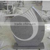 G654 Middle Flower Headstone thumbnail-1