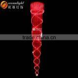 Color Changing Fiber Optic Light Fiber Optic House Light House Fiber Optic Chandelier Crystal OM953W thumbnail-2