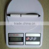 Top Consumable Products Solid Color Barrel ,metal Clip Writing Ball Pen and Stylus Pen thumbnail-6