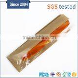 Side Gussets Baguette Kraft Paper Bread Bag With Window thumbnail-5