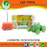 plastic frog 4CH rc amphibious vehicles for sale with lights&music