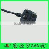 European Standard British 3 Pin Power Cable Cord With Fuse thumbnail-2
