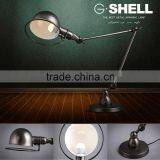 Industrial LED Adjustable Swing Arm Desk Light thumbnail-5