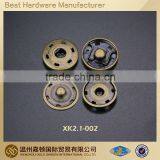 Fashion Design Clothing Snap Fasteners